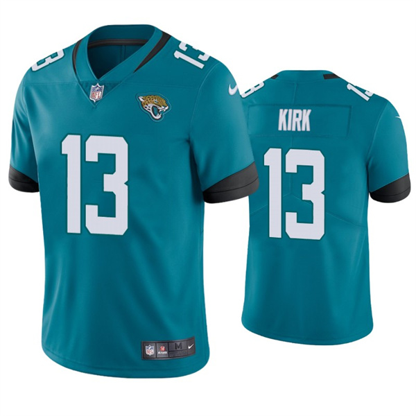 Men's Teal Jacksonville Jaguars #13 Christian Kirk Vapor Untouchable Limited Stitched Jersey
